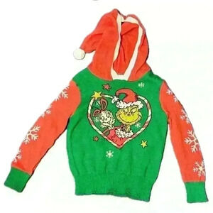 GRINCH CHRISTMAS SWEATER 2T Toddler